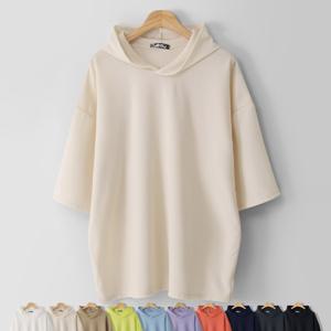 [MNC] 벤더 엠보 후드반팔티 MDVT731LW