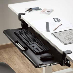 데스크 각도 조절 슬라이딩 키보드 트레이 거치대 받침대 KT2T