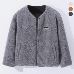 양털 후리스 양면 리버시블 누빔 경량 점퍼 PWJP5636