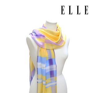 [최초가 59,000원]트위체크 실크 롱 스카프 SE229S302