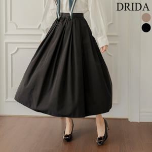 여성 봄 가을 A라인 플레어 빅사이즈 롱 스커트 40-50대 미시 여성 하객 오피스룩