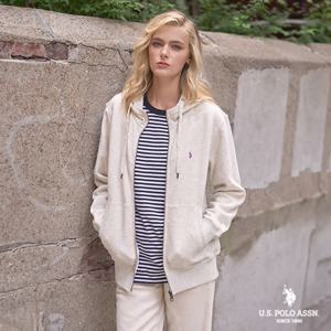[U.S. POLO ASSN.] 23FW USPA 후드 집업 여성
