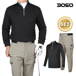 골프웨어 골프코디 남성 골프티셔츠 골프바지 세트/AWKI_KWJO