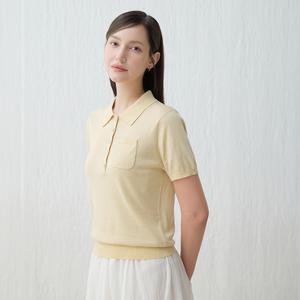 [최초가 69,900원]콤드코튼 100 카라니트 3종