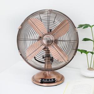 REINA 30cm 메탈 탁상용 선풍기 황동  RF-3121 인테리어 레트로