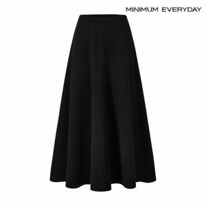 정상가 79000원ㅣ 에브리데이]플레어 베이직 밴딩 기모 롱 스커트 (EB4WH013D)