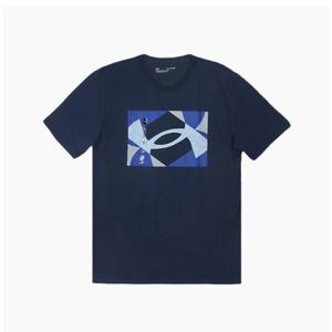 남성 UA 멀티컬러 로고 반팔티셔츠 1370528-409