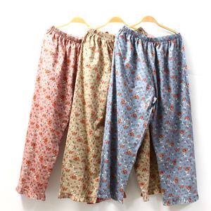 융 면로즈 프릴9부 파자마바지[EM3411]겨울파자마