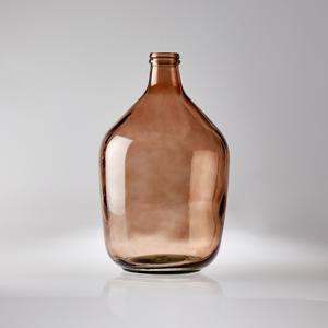 브라운 유리 화병 오브제