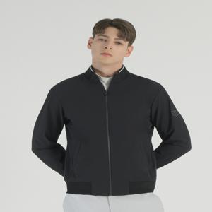 헤지스 골프 [[25SS]] HUJU5A201BK 블랙 남성 에센셜 봄 점퍼