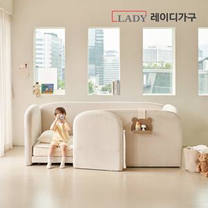 [수유등+방수커버]푸딩 기능성 패브릭 도어형 데이베드 SS_딴딴이 14