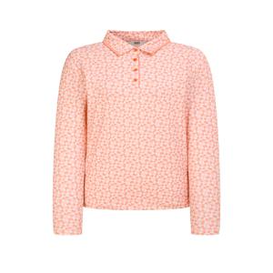 골프 여성 [[25SS]] WNTS5A111O2 [스테디셀러]오렌지 패턴 긴팔폴로티셔츠