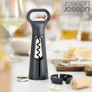 듀오 다용도(3-in-1) 와인오프너 그레이