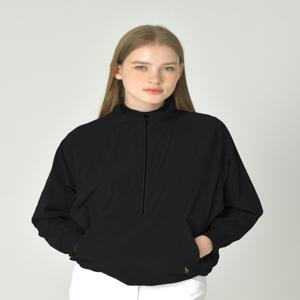 헤지스 골프 여성 [[25FW]] HWJU5C901BK [ONLINE EXCLUSIVE]블랙 여성 포켓 집업 아노락 점퍼