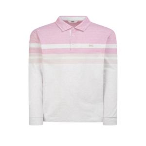 골프 남성 [[25SS]] WGTS5A204I2 [스테디셀러] 베이지 로고자수 면혼방 긴팔폴로티셔츠