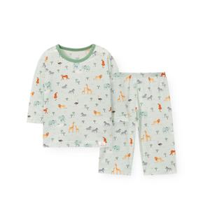 [택가 45000원]아동 H306 사파리로움 7부소매 내의 세트