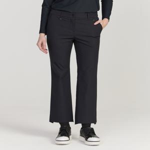 닥스 골프 여성 [[26SS]] DNPA6A901BK [ONLINE EXCLUSIVE] 블랙 로고자수 세미부츠컷 팬츠