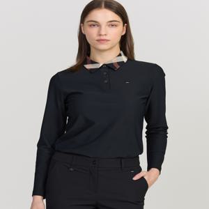 닥스 골프 여성 [[26SS]] DNTS6A901BK [ONLINE EXCLUSIVE] 블랙 체크 요꼬 긴팔