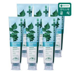 [내일도착]뉴센서티브케어 치약(불소함유) 200g 6개