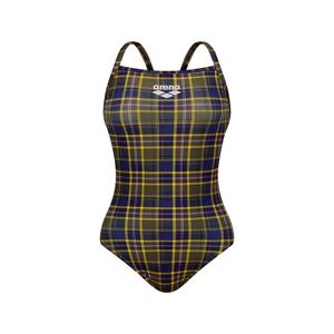 [아레나] 컨트리 체크 원피스 싱글 수퍼플라이백 A5FL1LO05YEL