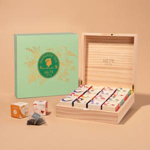 쌍계명차 큐브우드 16P 선물세트+쇼핑백 1+1