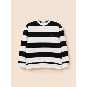 키즈 [Essential] 스트라이프 스웨트 셔츠 - 아이보리 (BI6141UE60)