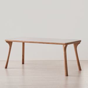 [클리어런스]포우든 양면 통세라믹 6인용 애쉬 원목 식탁 테이블