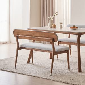 [클리어런스]포우든 2인용 원목 벤치