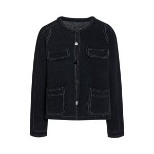 [정가119000원]스티치 포켓 라운드넥 자켓 가디건 GRAN1CD441