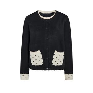 [정가79000원]도트 포켓 라운드 가디건 GRBN1CD561