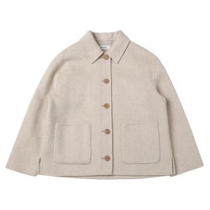 울 카라 아웃포켓 핸드메이드 자켓 SWHJKP42010