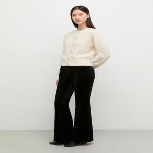 울 혼방 글리터 라운드넥 가디건 SSKCDP41060