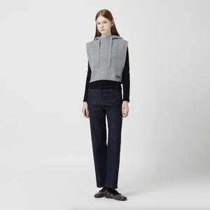 후드 레이어드 니트 베스트 C254KSB031