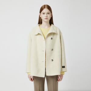 수리알파카 블렌드 하프 코트 C254MSG502