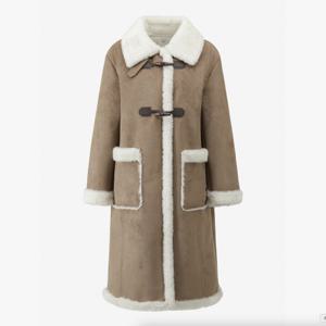 [씨씨콜렉트] 더플 롱 무스탕 C254PSJ612