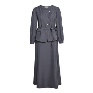 모던 스트랩 블라우스 + 플레어 스커트 셋업 GS3N0OP301