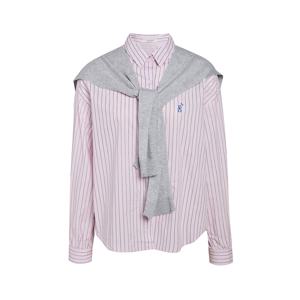 숄 세트 스트라이프 셔츠 GS4N0BL431