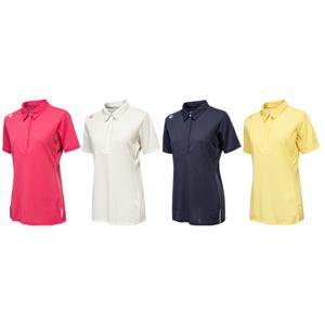 골프 여성 SS 숄더 포인트 로고 반팔 셔츠 936734153