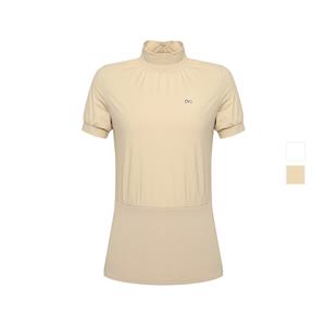 맥케이슨 여성 SS 니트 콤비 하이넥 반팔 티셔츠 MAW2TN302