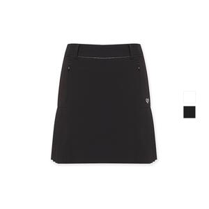 맥케이슨 여성 SS 사이바 플리츠 배색 큐롯 스커트 MBW2PC105