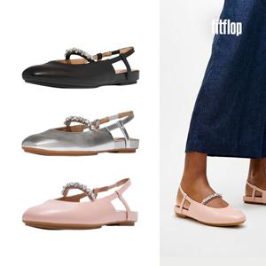 [공식][26SS] 델리카토 여성 펄 & 크리스탈 레더 슬링백 3종택일