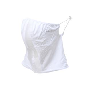 헤지스 골프 [[25SS]] HUMU5E901OW [ONLINE EXCLUSIVE] 화이트 남성 로고프린트 마스크