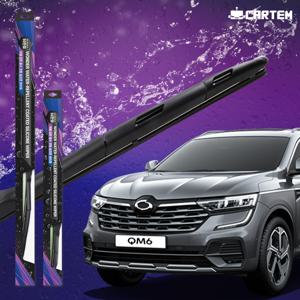 카템 감탄 발수코팅 더뉴 QM6 실리콘 와이퍼 세트