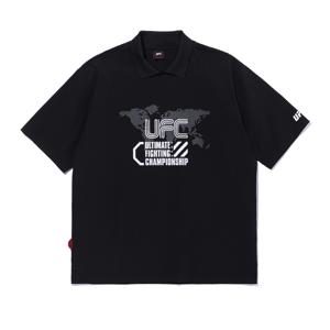 UFC UT 우븐 폴로티U1PST1101BK
