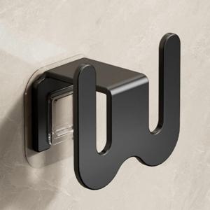 무타공 욕실 슬리퍼 걸이 거치대 블랙 슬리퍼 화장실 실내화거치대 욕실정리대