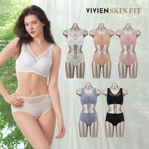 비비안 스킨핏 냉감 브라팬티 패키지