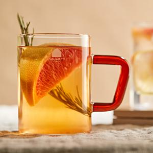 콰드로(350ml) 내열유리컵 2P