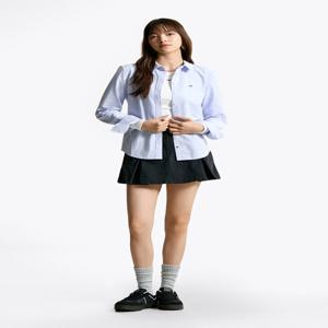 여성 슬림 옥스포드 셔츠 T32F7WSH01TWT2