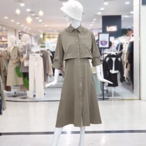 abfz sh06 스트링 트렌치 롱 원피스 SLCHY4O40RU (39389941)