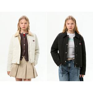 여성 크롭 퀼팅 재킷 T32G0WJC10TWL1